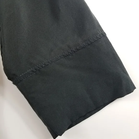 Silence + Noise Kaden Dolman Cocoon Shirt Dress in Black, M - Picture 10 of 15